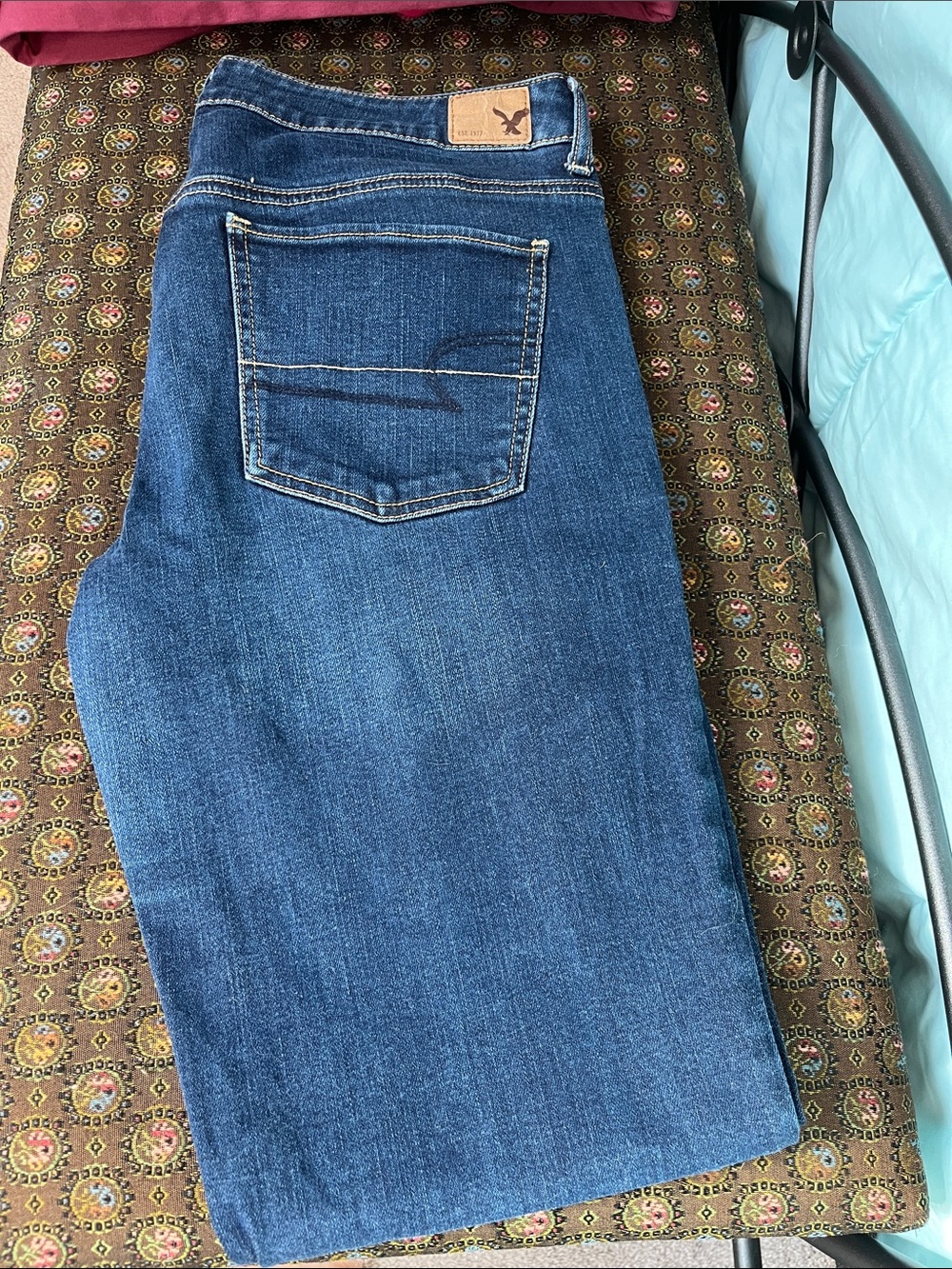 American Eagle Women Blue Denim Jeans